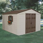 Suncast Garden Shed, Plastic Storage Sheds, Vinyl Storage Shed